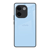 Pastel Sky Blue IQOO Z9s Pro 5G Glass Back Cover Online