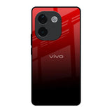 Maroon Faded IQOO Z9s Pro 5G Glass Back Cover Online