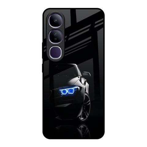 Car In Dark Vivo Y300 5G Glass Back Cover Online