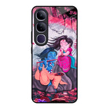 Radha Krishna Art Vivo Y300 5G Glass Back Cover Online