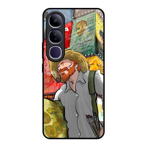 Loving Vincent Vivo Y300 5G Glass Back Cover Online