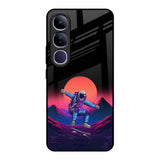 Retro Astronaut Vivo Y300 5G Glass Back Cover Online