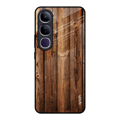 Timber Printed Vivo Y300 5G Glass Back Cover Online