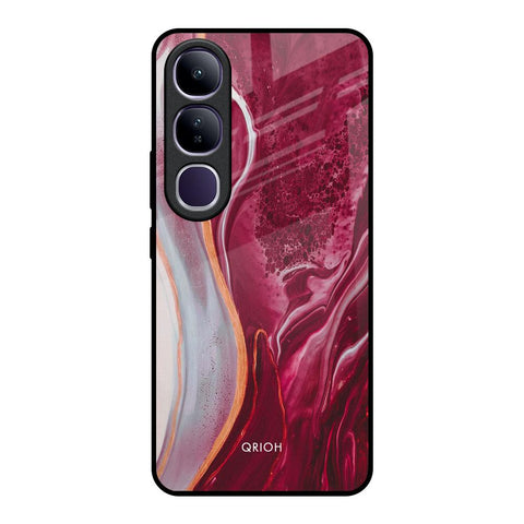 Crimson Ruby Vivo Y300 5G Glass Back Cover Online