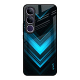 Vertical Blue Arrow Vivo Y300 5G Glass Back Cover Online