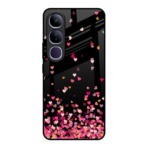 Heart Rain Fall Vivo Y300 5G Glass Back Cover Online