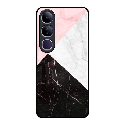 Marble Collage Art Vivo Y300 5G Glass Back Cover Online