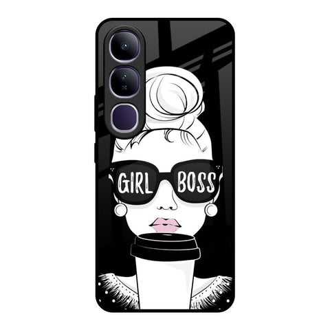 Girl Boss Vivo Y300 5G Glass Back Cover Online