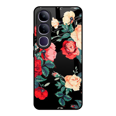 Floral Bunch Vivo Y300 5G Glass Back Cover Online