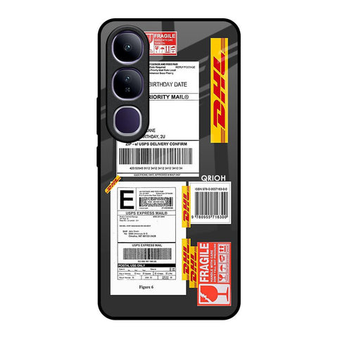 Cool Barcode Label Vivo Y300 5G Glass Back Cover Online