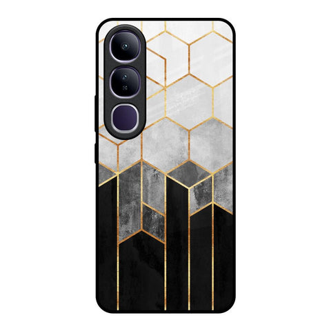 Tricolor Pattern Vivo Y300 5G Glass Back Cover Online