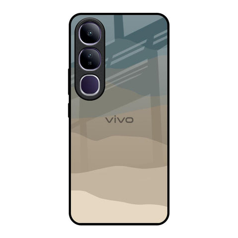 Abstract Mountain Pattern Vivo Y300 5G Glass Back Cover Online