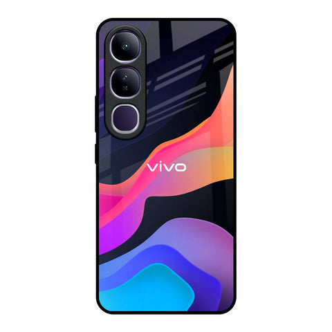 Colorful Fluid Vivo Y300 5G Glass Back Cover Online