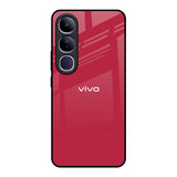 Solo Maroon Vivo Y300 5G Glass Back Cover Online