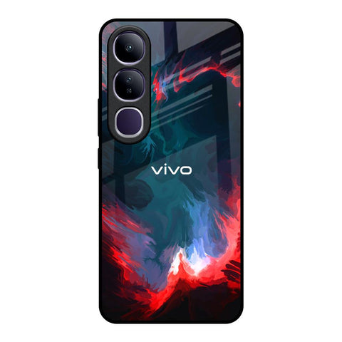 Brush Art Vivo Y300 5G Glass Back Cover Online