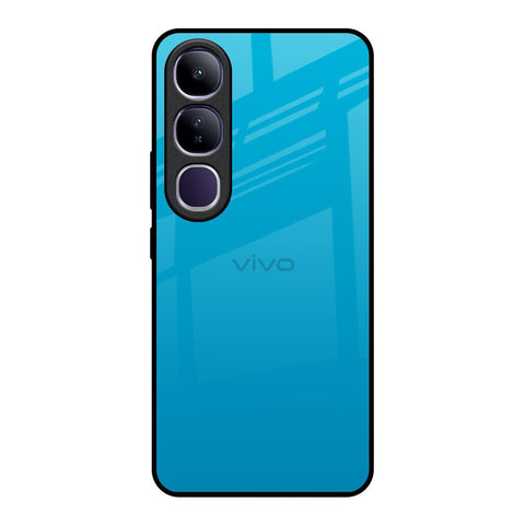 Blue Aqua Vivo Y300 5G Glass Back Cover Online