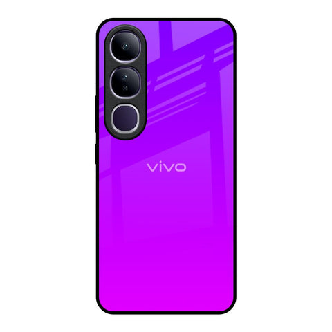 Purple Pink Vivo Y300 5G Glass Back Cover Online