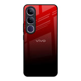 Maroon Faded Vivo Y300 5G Glass Back Cover Online