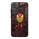 Angry Baby Super Hero Samsung Galaxy M55s Glass Back Cover Online