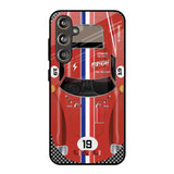 Racing Vintage Samsung Galaxy M55s Glass Back Cover Online