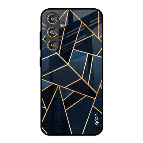 Abstract Tiles Samsung Galaxy M55s Glass Back Cover Online