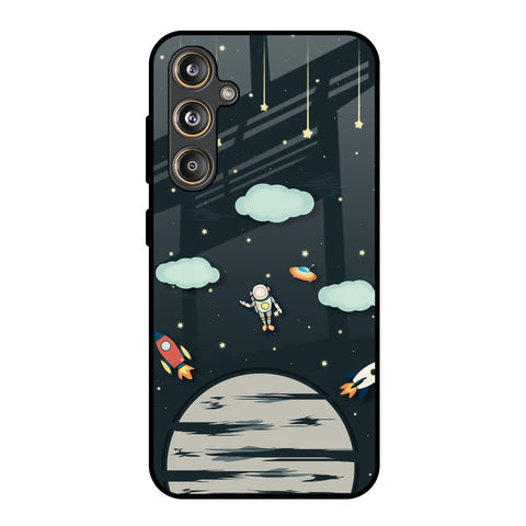 Astronaut Dream Samsung Galaxy M55s Glass Back Cover Online