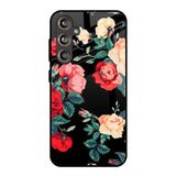 Floral Bunch Samsung Galaxy M55s Glass Back Cover Online