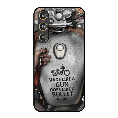 Royal Bike Samsung Galaxy M55s Glass Back Cover Online