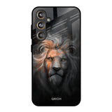 Devil Lion Samsung Galaxy M55s Glass Back Cover Online