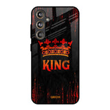 Royal King Samsung Galaxy M55s Glass Back Cover Online