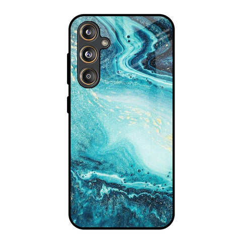 Sea Water Samsung Galaxy M55s Glass Back Cover Online