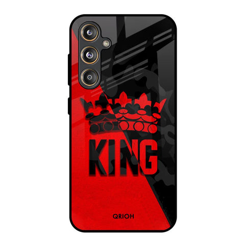 I Am A King Samsung Galaxy M55s Glass Back Cover Online