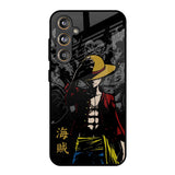 Dark Luffy Samsung Galaxy M55s Glass Back Cover Online