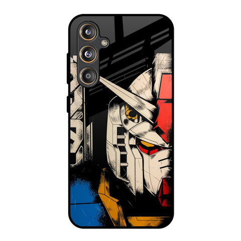 Transformer Art Samsung Galaxy M55s Glass Back Cover Online