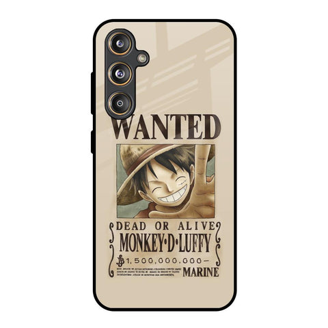 Luffy Wanted Samsung Galaxy M55s Glass Back Cover Online