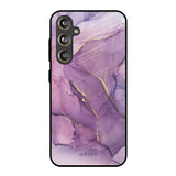 Purple Gold Marble Samsung Galaxy M55s Glass Back Cover Online