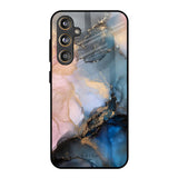 Marble Ink Abstract Samsung Galaxy M55s Glass Back Cover Online