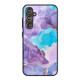 Alcohol ink Marble Samsung Galaxy M55s Glass Back Cover Online