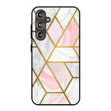 Geometrical Marble Samsung Galaxy M55s Glass Back Cover Online