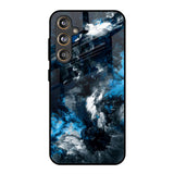 Cloudy Dust Samsung Galaxy M55s Glass Back Cover Online