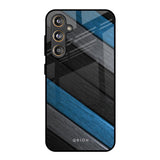 Multicolor Wooden Effect Samsung Galaxy M55s Glass Back Cover Online