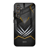 Black Warrior Samsung Galaxy M55s Glass Back Cover Online