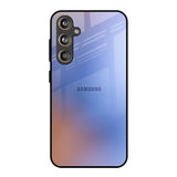 Blue Aura Samsung Galaxy M55s Glass Back Cover Online