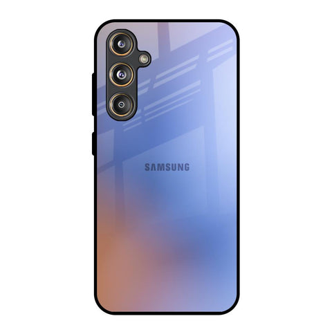 Blue Aura Samsung Galaxy M55s Glass Back Cover Online