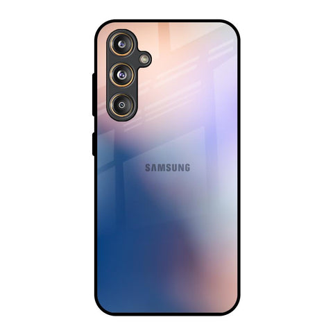 Blue Mauve Gradient Samsung Galaxy M55s Glass Back Cover Online