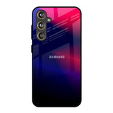 Blue Ombre Samsung Galaxy M55s Glass Back Cover Online