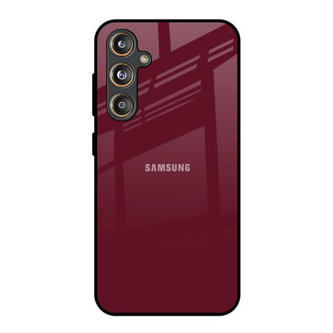 Classic Burgundy Samsung Galaxy M55s Glass Back Cover Online