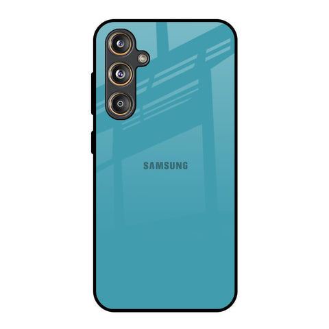 Oceanic Turquiose Samsung Galaxy M55s Glass Back Cover Online