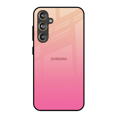 Pastel Pink Gradient Samsung Galaxy M55s Glass Back Cover Online