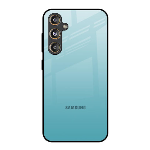 Arctic Blue Samsung Galaxy M55s Glass Back Cover Online